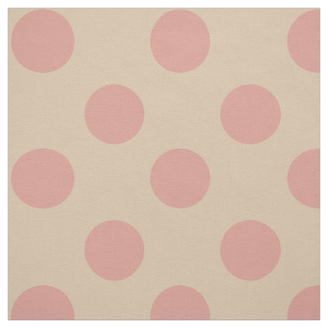 Fabric: Pink & light pink polka dots Fabric (Swatch)