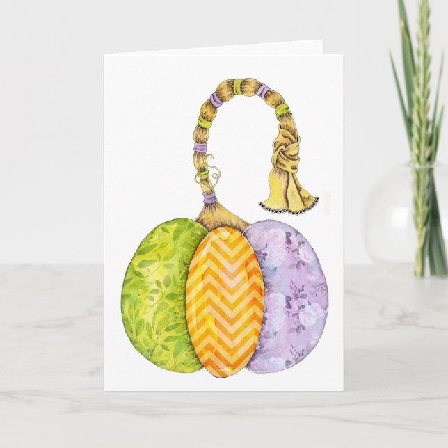 Fabric Pumpkin Card (Front)