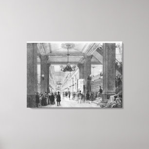 Fabric Shop, 9 rue de la Chaussee d'Antin Canvas Print
