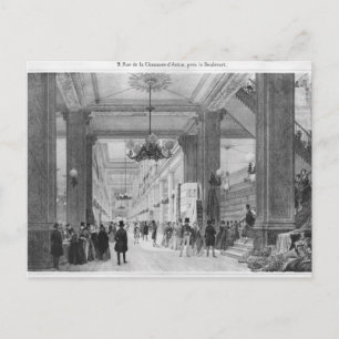 Fabric Shop, 9 rue de la Chaussee d'Antin Postcard