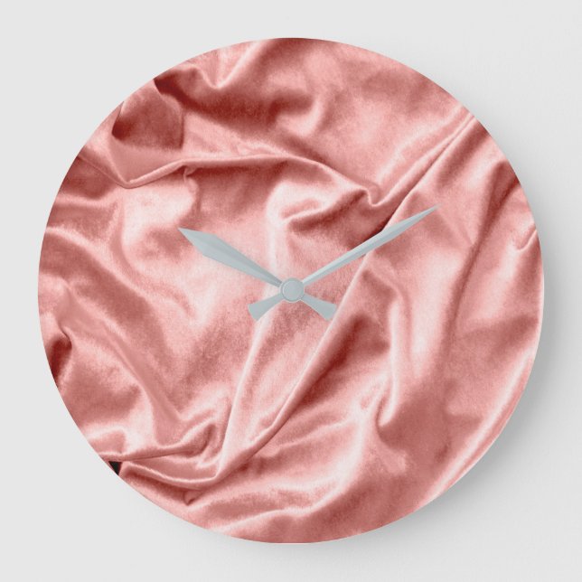 Fabric Texture 1 Large Clock (Front)