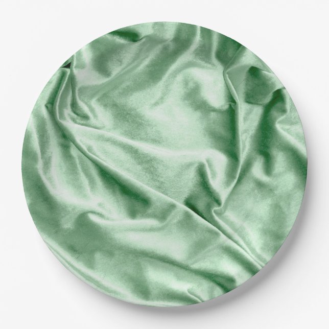 Fabric Texture 4 Paper Plate (Front)