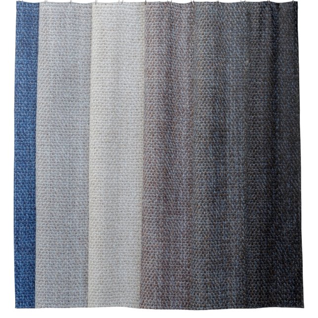 Fabric tissue cotton textile shower curtain (Front)