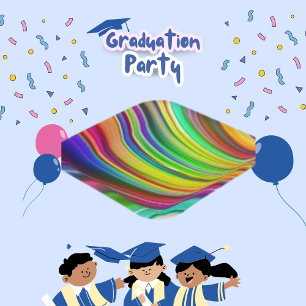 Fabric Wave Aesthetic Aesthetic Design Paper Plate