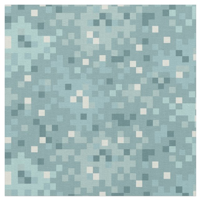 Fabric with colourful squares (Close Up)