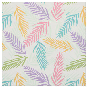 Fabric with vintage floral pattern