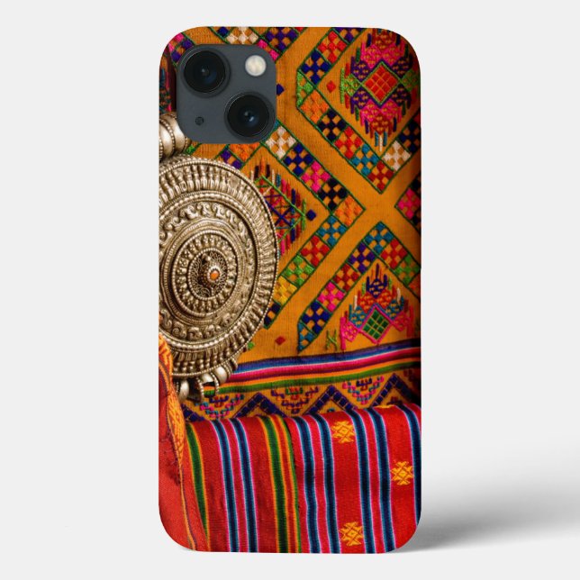 Fabrics, Bhutan Case-Mate iPhone Case (Back)