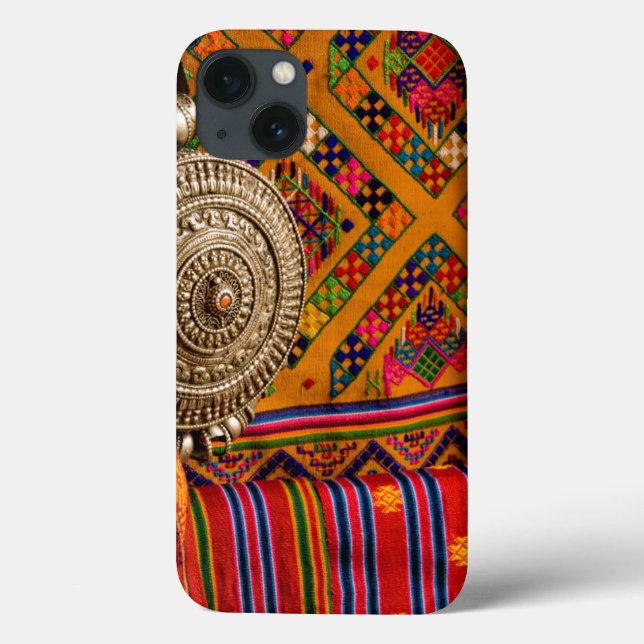 Fabrics, Bhutan Case-Mate iPhone Case (Back)