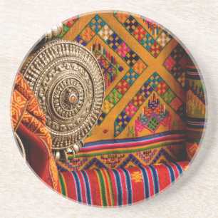 Fabrics, Bhutan Coaster