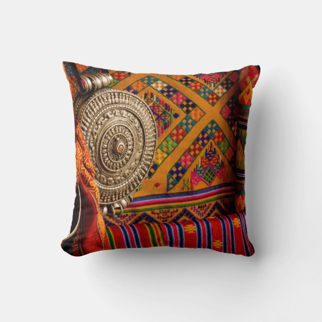 Fabrics, Bhutan Cushion (Front)