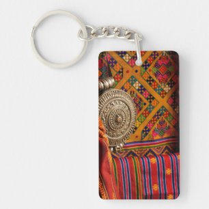 Fabrics, Bhutan Key Ring