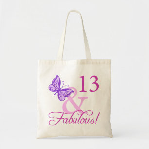 Fabulous 13th Birthday Tote Bag