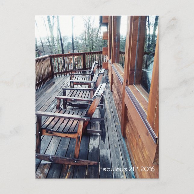 Fabulous 21 * 2016 postcard (Front)