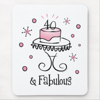 Fabulous 40 Mousepad