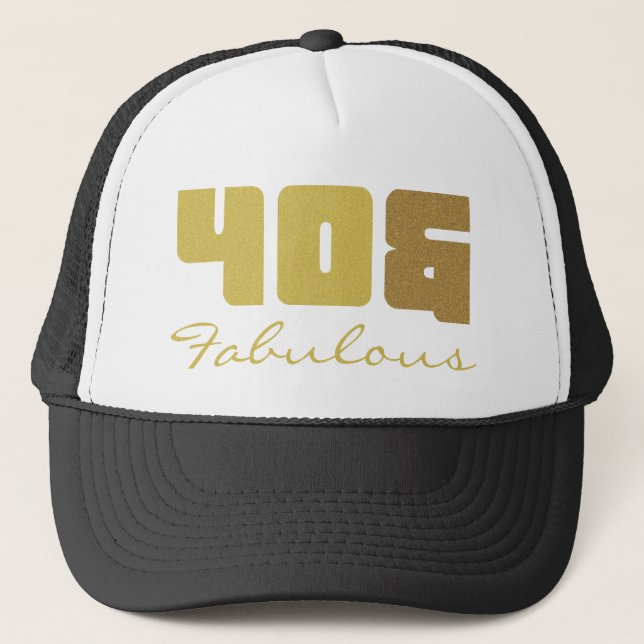 Fabulous 40th Birthday  Trucker Hat (Front)