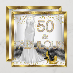 Fabulous 50 Elegant Dress High Heels Party Invitation