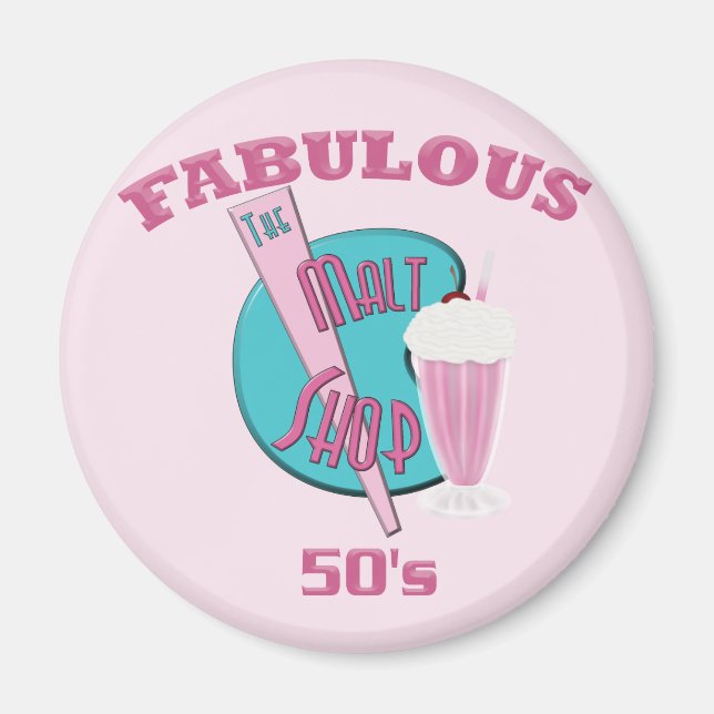 Fabulous 50's magnet (Front)