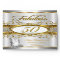 Fabulous 50th Birthday Gold Silver High Heels