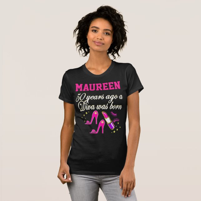 FABULOUS 50TH BIRTHDAY PERSONALIZED T SHIRT (Front Full)