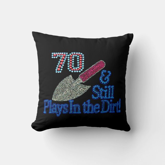 Fabulous 70th Birthday Gift for HER Cushion (Front)
