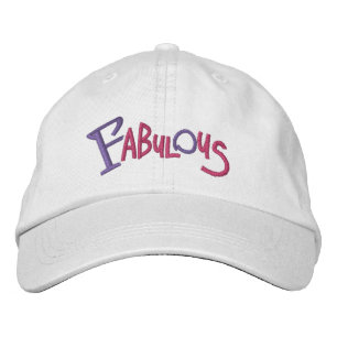 Fabulous, AKIRAZ brand Embroidered Hat