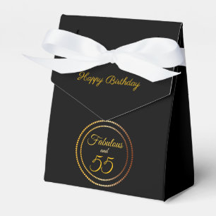 Fabulous and 55   Favour Box