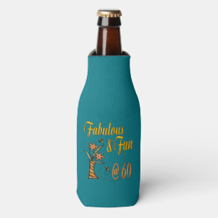 Fabulous and Fun 60th Bottle Cooler