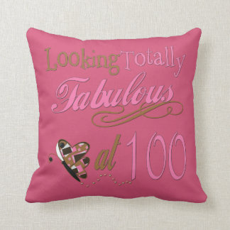 Fabulous at 100 Years Old Cushion