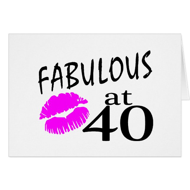 Fabulous at 40 (Front Horizontal)