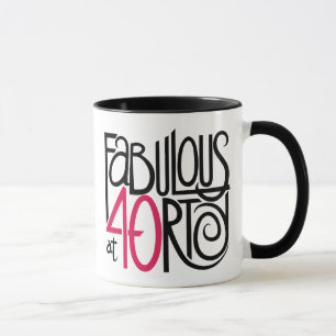 Fabulous at 40rty Mug