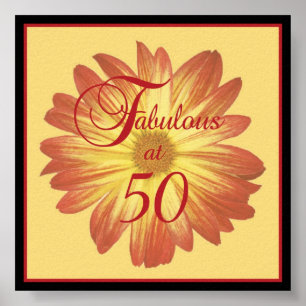 Fabulous at 50 Poster