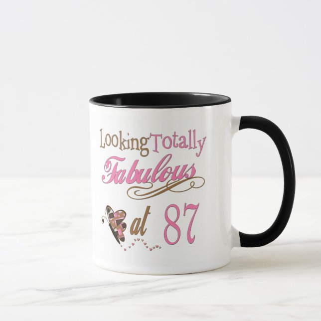 Fabulous at 87 mug (Right)