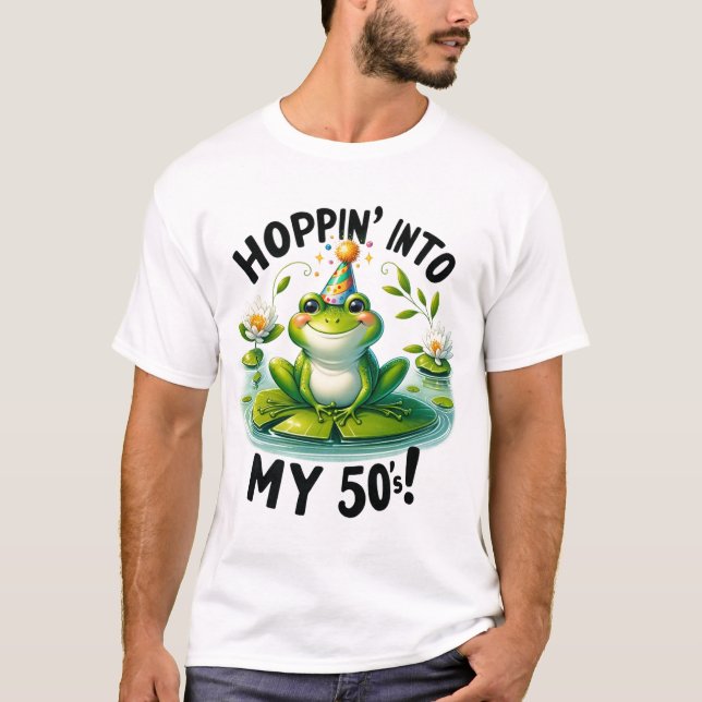 Fabulous at Fifty: The Frog's Leap T-Shirt (Front)