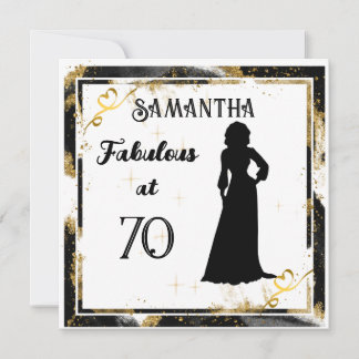 Fabulous at " your age" birthday card