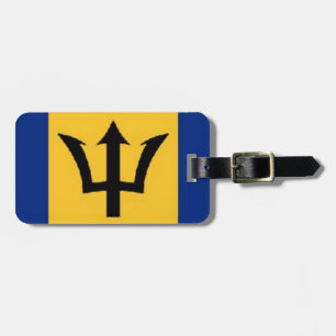 fabulous barbados luggage tag