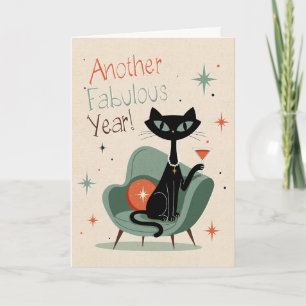 Fabulous birthday Funny Retro Card