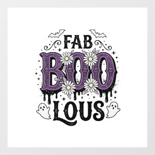 Fabulous Boo Halloween Vintage Ghost Shirt Design_