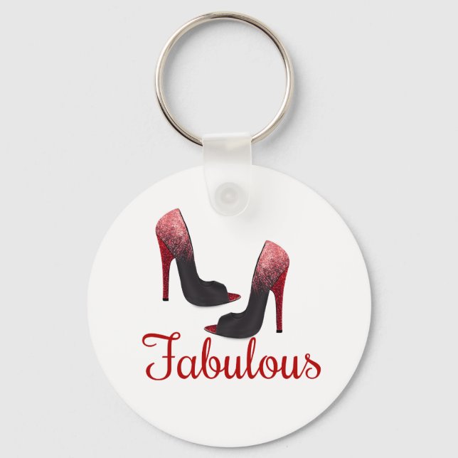 Fabulous Button Keychain (Front)
