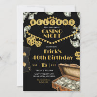 Fabulous Casino Night 40th 50th Adult Birthday