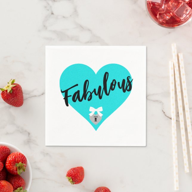 Fabulous Celebration Tiara Party  Napkins (Insitu)