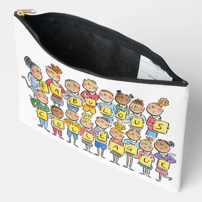 Fabulous Colleague Accessory Pouch (Open)