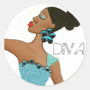 Fabulous Diva stickers