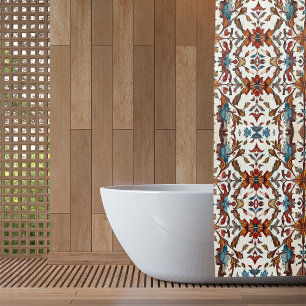 Fabulous Fall and Blue Shower Curtain