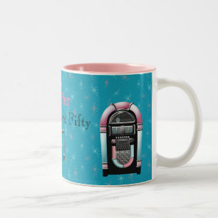 Fabulous Fifty Custom Birthday Mug