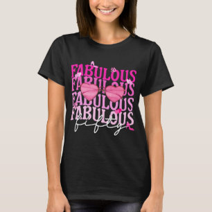 Fabulous Fifty Pink Heart Sunglasses 50th Birthday T-Shirt