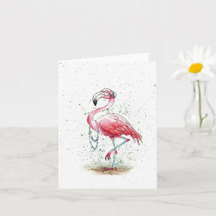 Fabulous Flamingo Card