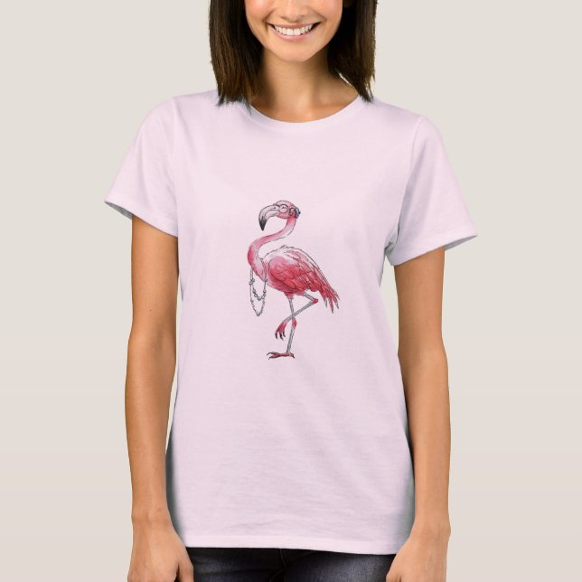 Fabulous Flamingo T-Shirt (Front)