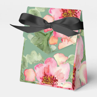 Fabulous Florals Garden Party Bridal Shower Favour Box