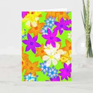 Fabulous flowers note card