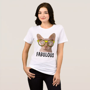FABULOUS Funny SPHYNX  Cat t-shirts